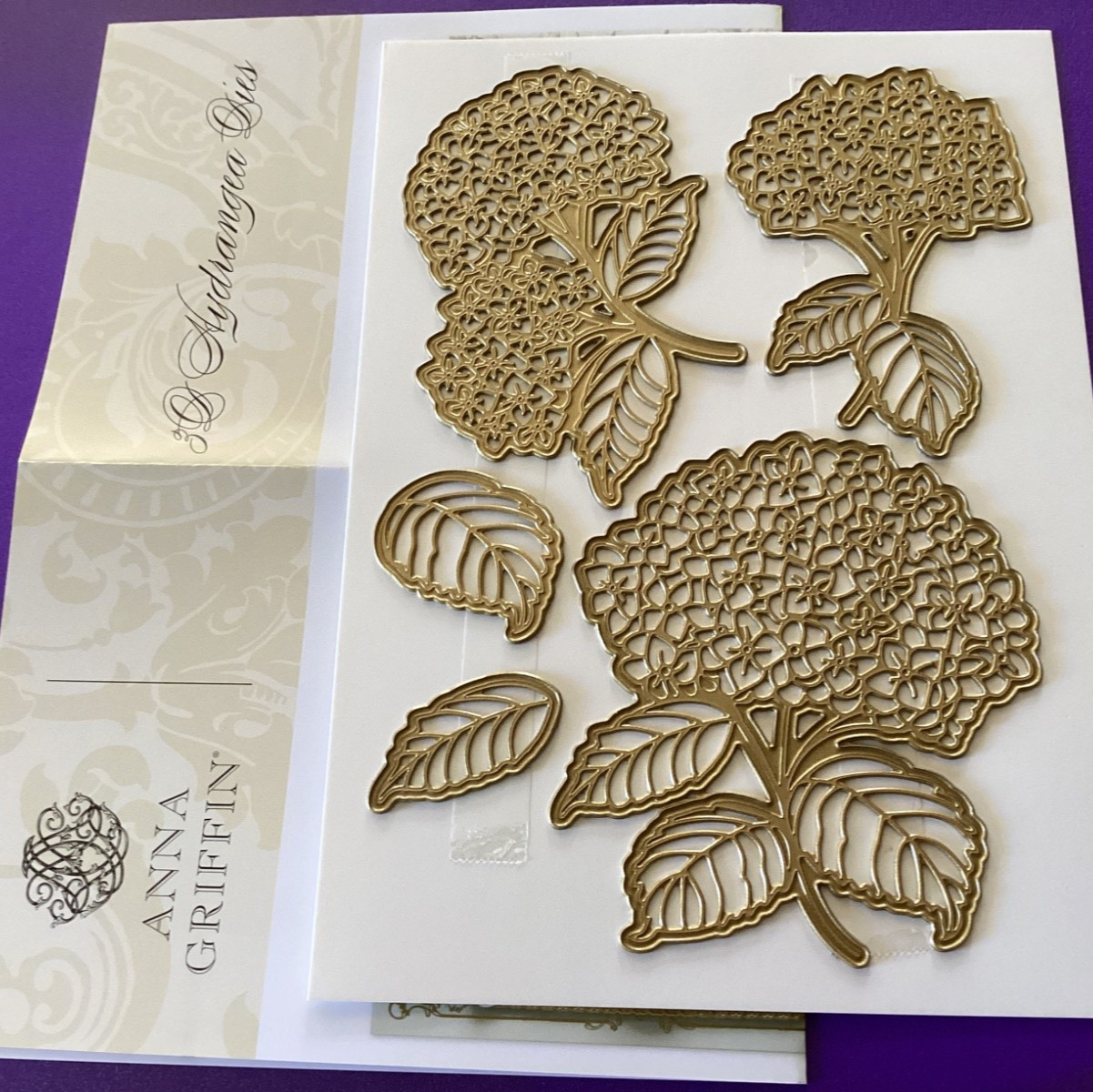 Anna Griffin 3D Hydrangea Dies New 2026 Release