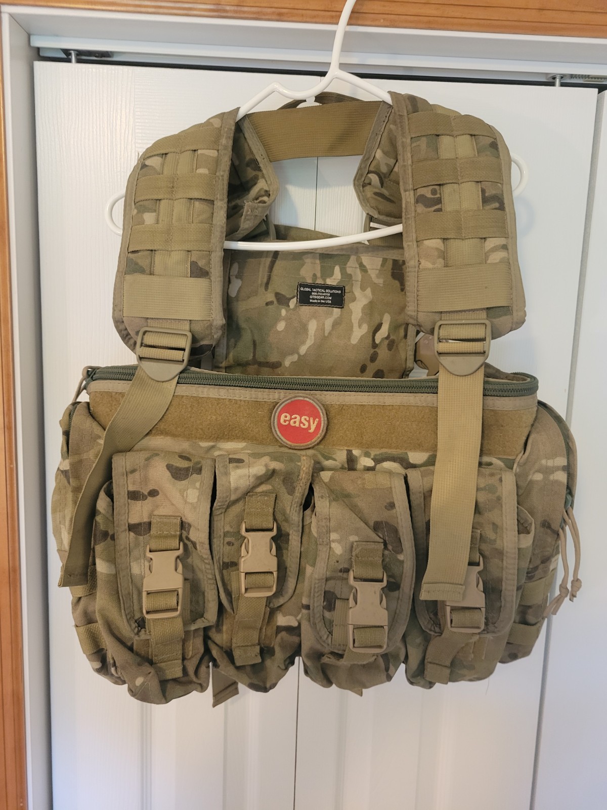 Global Tactical Solutions (GTS GEAR) Multi-Pocket Chest Rig/Tactical Vest