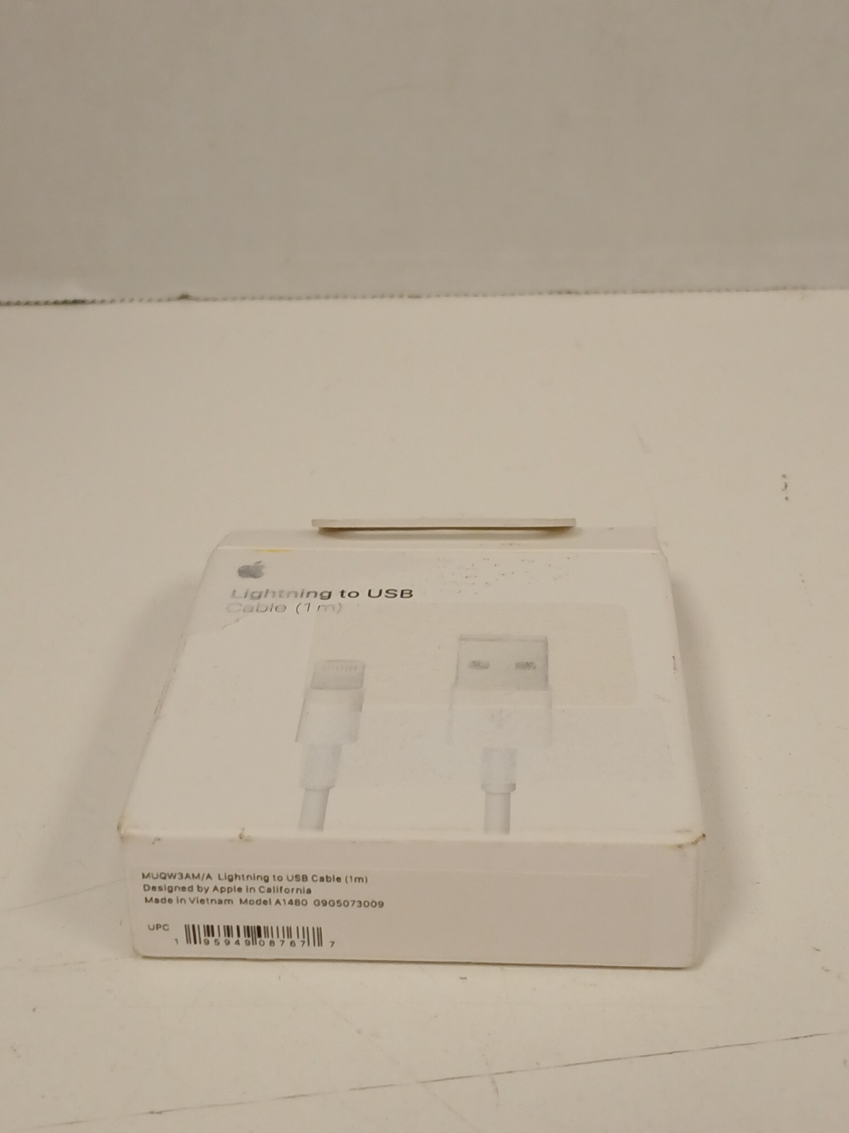 Apple Lightning to USB Cable 3.2ft (1m) A1480