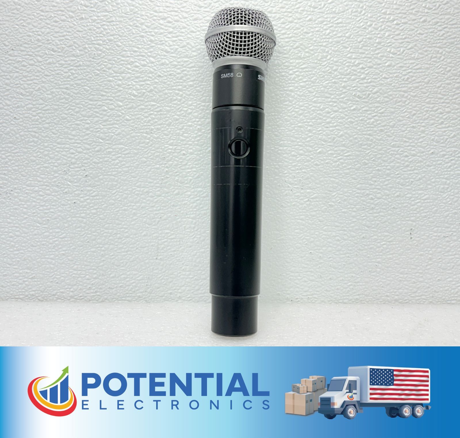 Pre Owned | SHURE MXW2 Z10 Handheld Transmitter Wireless Microphone Only - Black