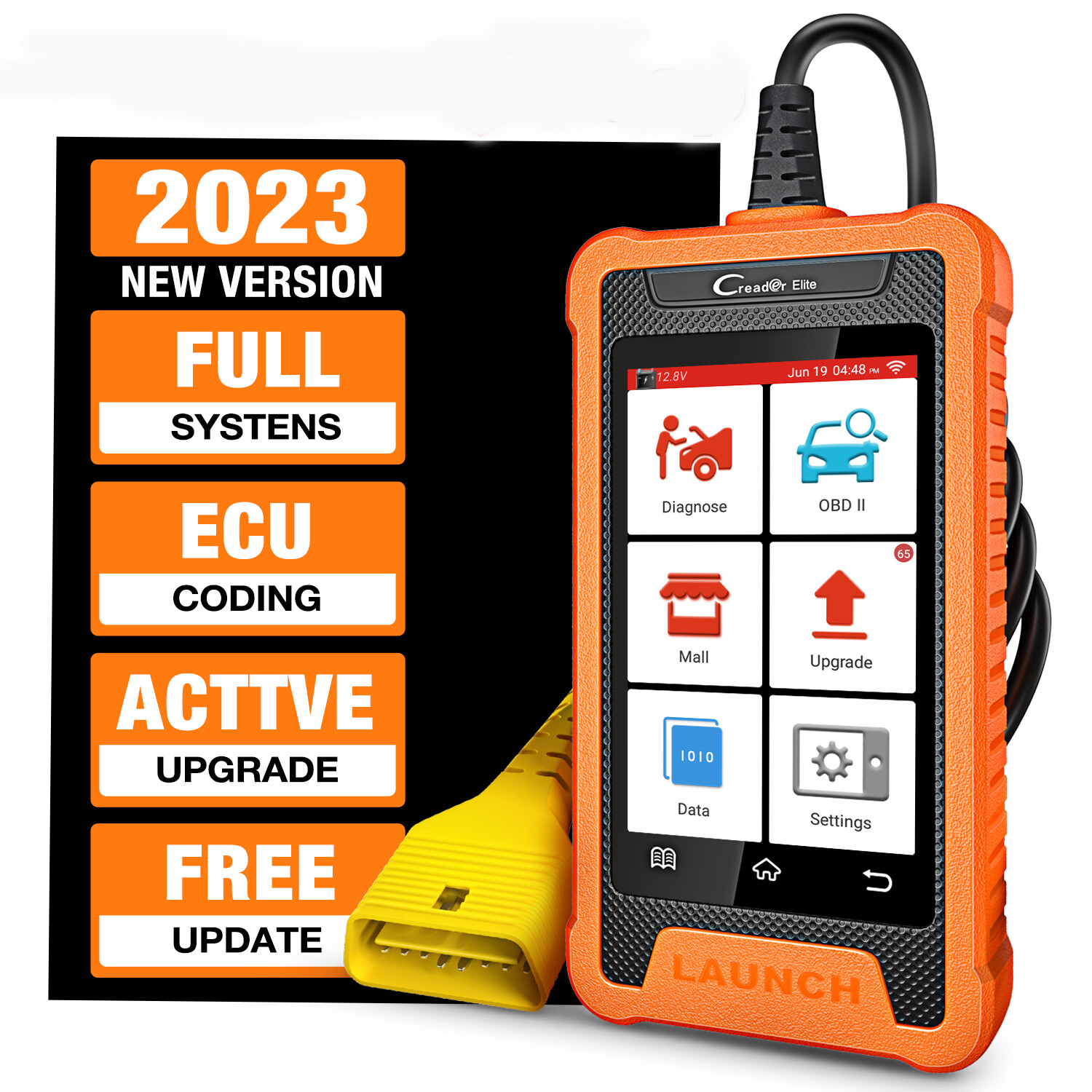 LAUNCH Creader Elite for Chrysler Bidirectional Car Diagnostic Tool OBD2 Scanner