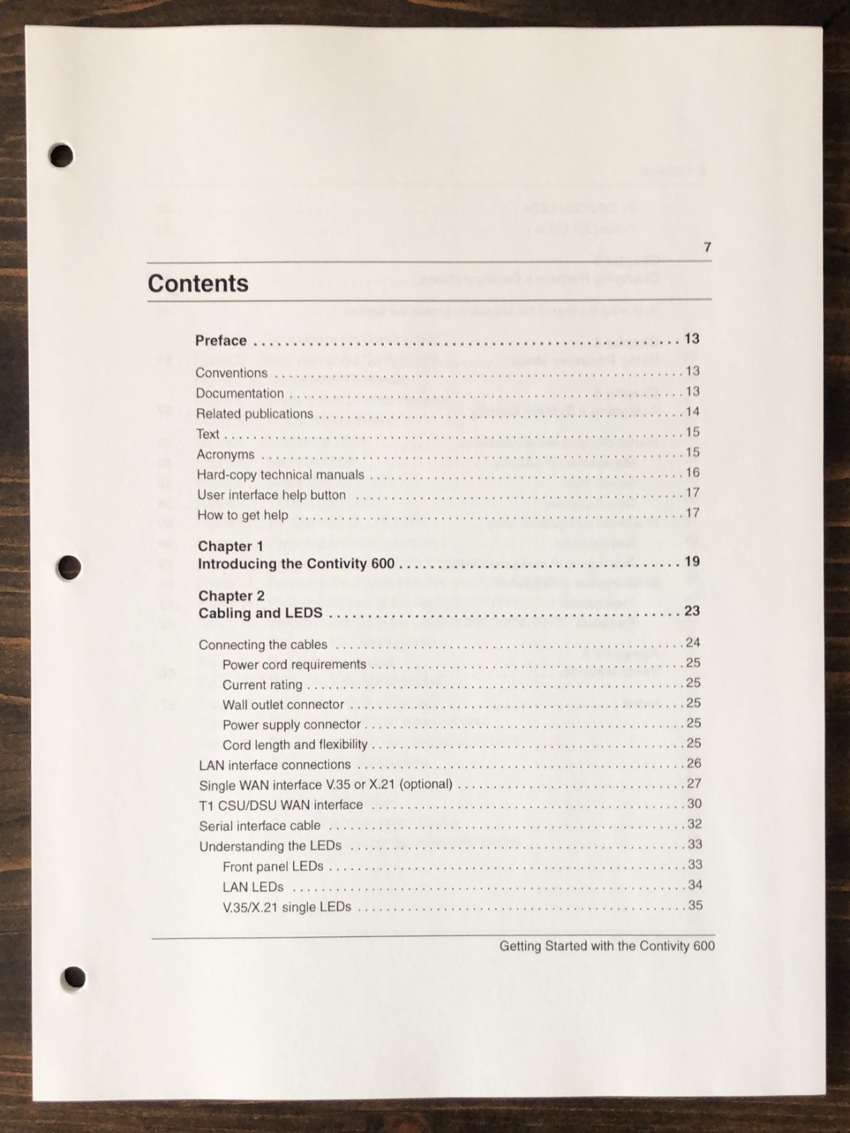 Nortel Networks - Getting Started With The Contivity 600 (2000)