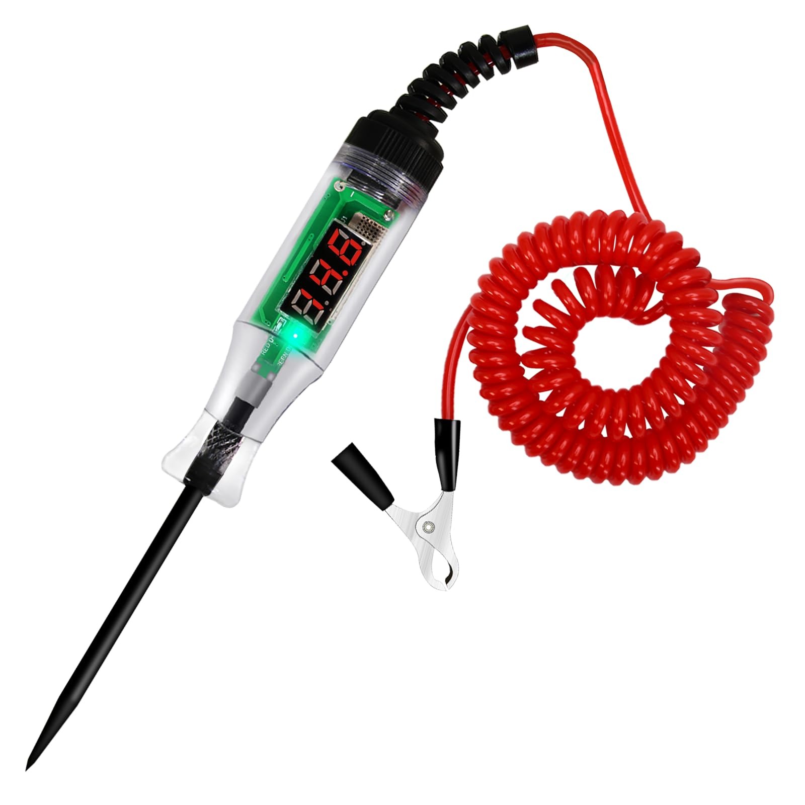 Automotive Test Lights,5-90V DC Digital LED Circuit Tester Light,Heavy 5-90v