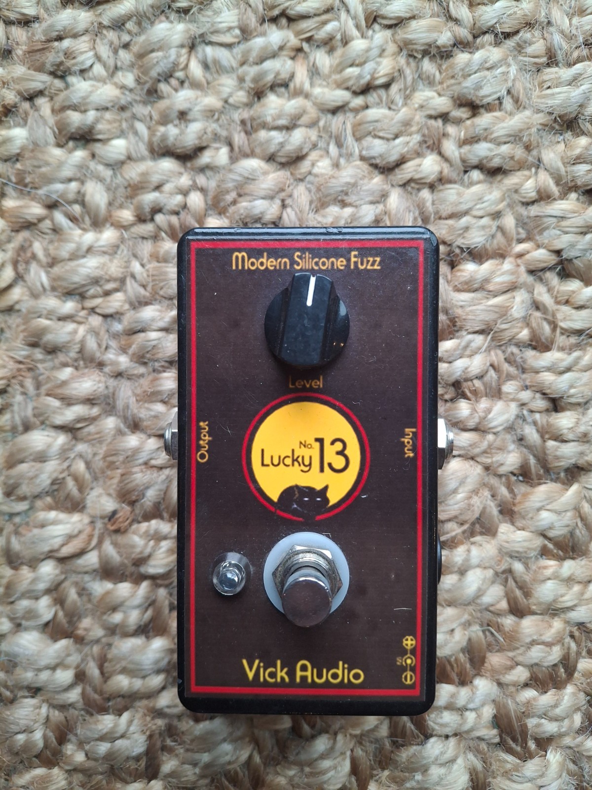 The Lucky No. 13 Fuzz effect pedal