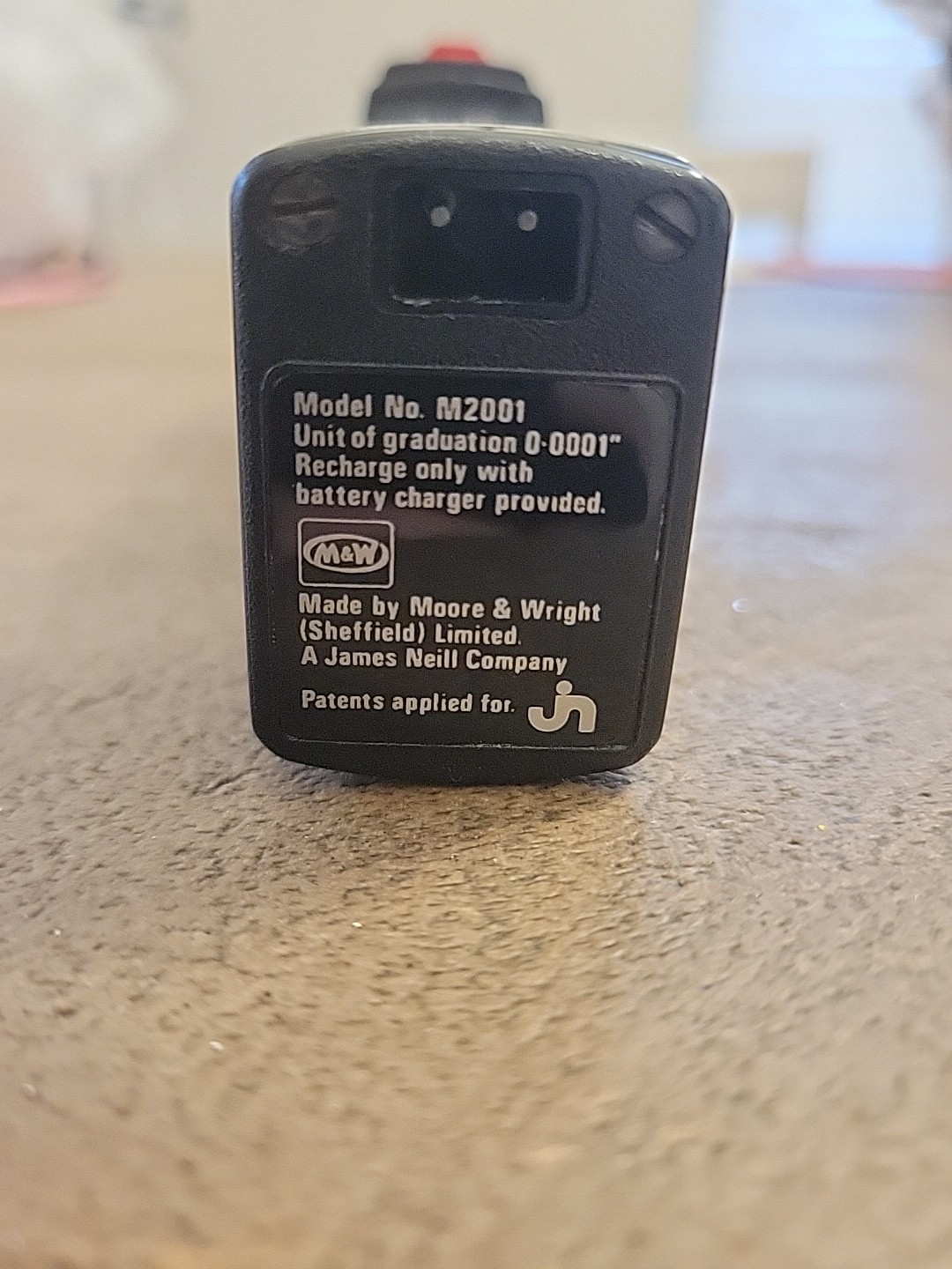 Moore & Wright M2000 0-1" Micrometer Model M2001 Meter Only
