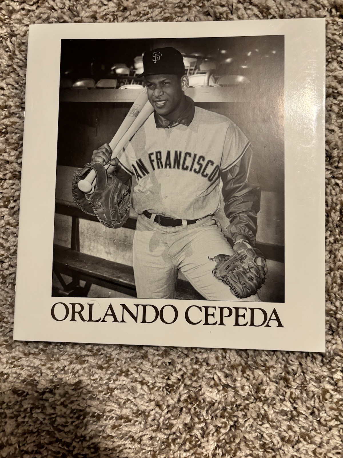Orlando Cepeda Baby Bull Woodford Publishing Book 30 pages 1987