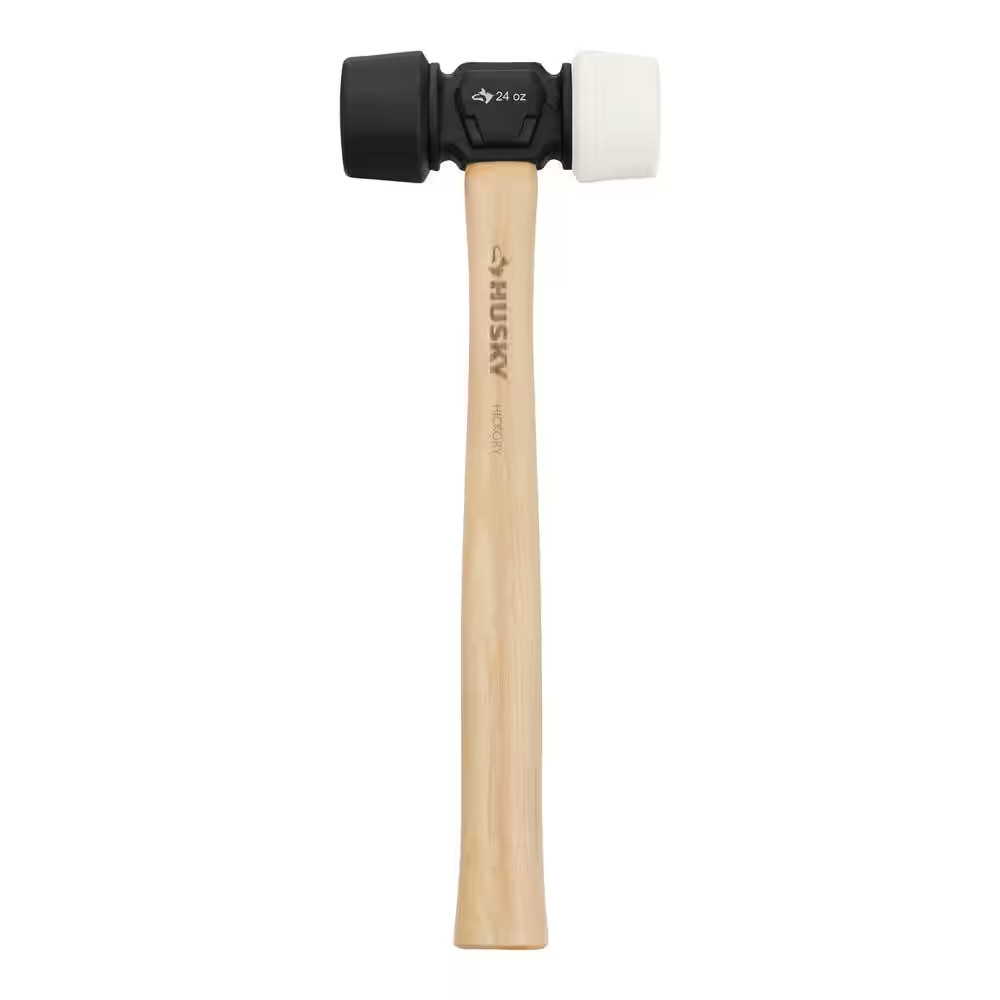 24 Oz. Hickory 2-Sided Soft Face Mallet