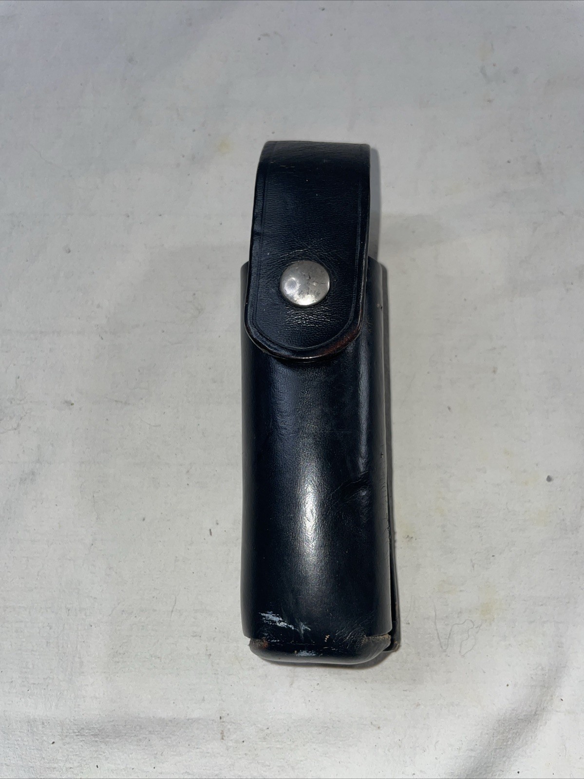 2611 Dutyman Black Leather Flashlight Holster Fits Mk 4 Flashlight Belt Fasten