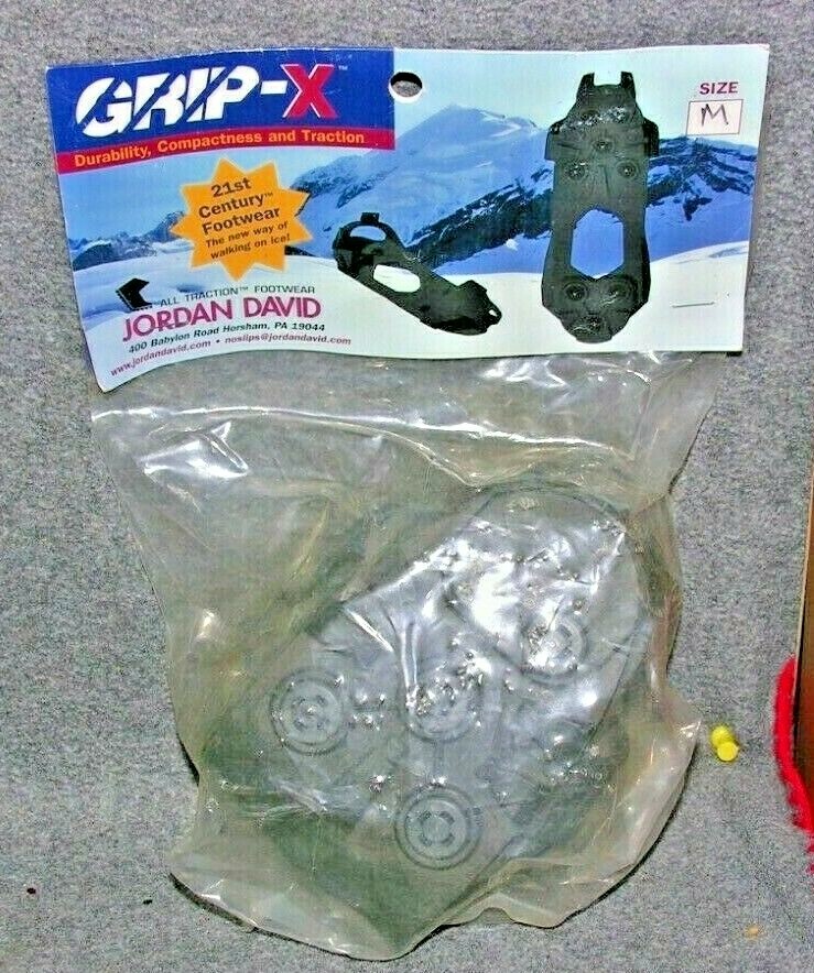 Grip-X All Traction Footwear by Jordan David NIB Medium Size