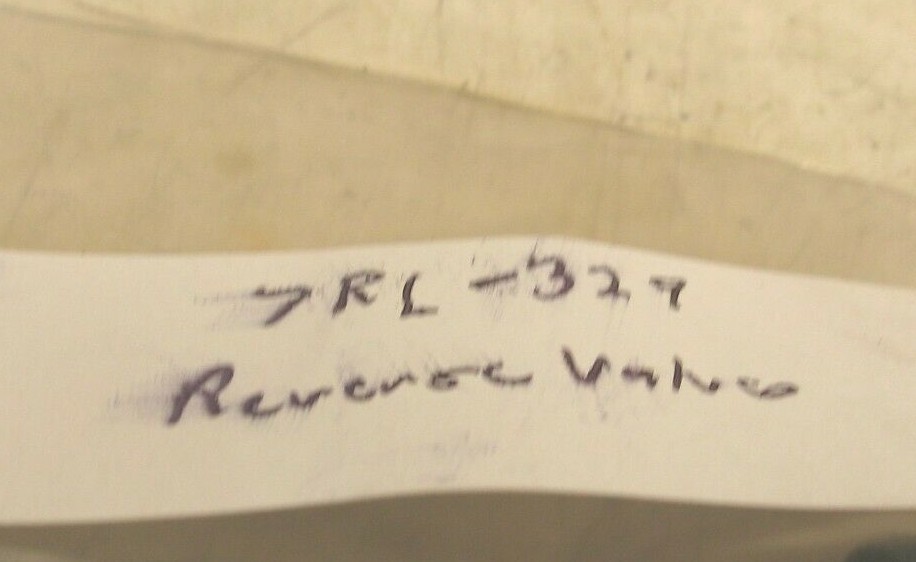NEW IR INGERSOLL RAND 7RL-329 REVERSE VALVE P7932