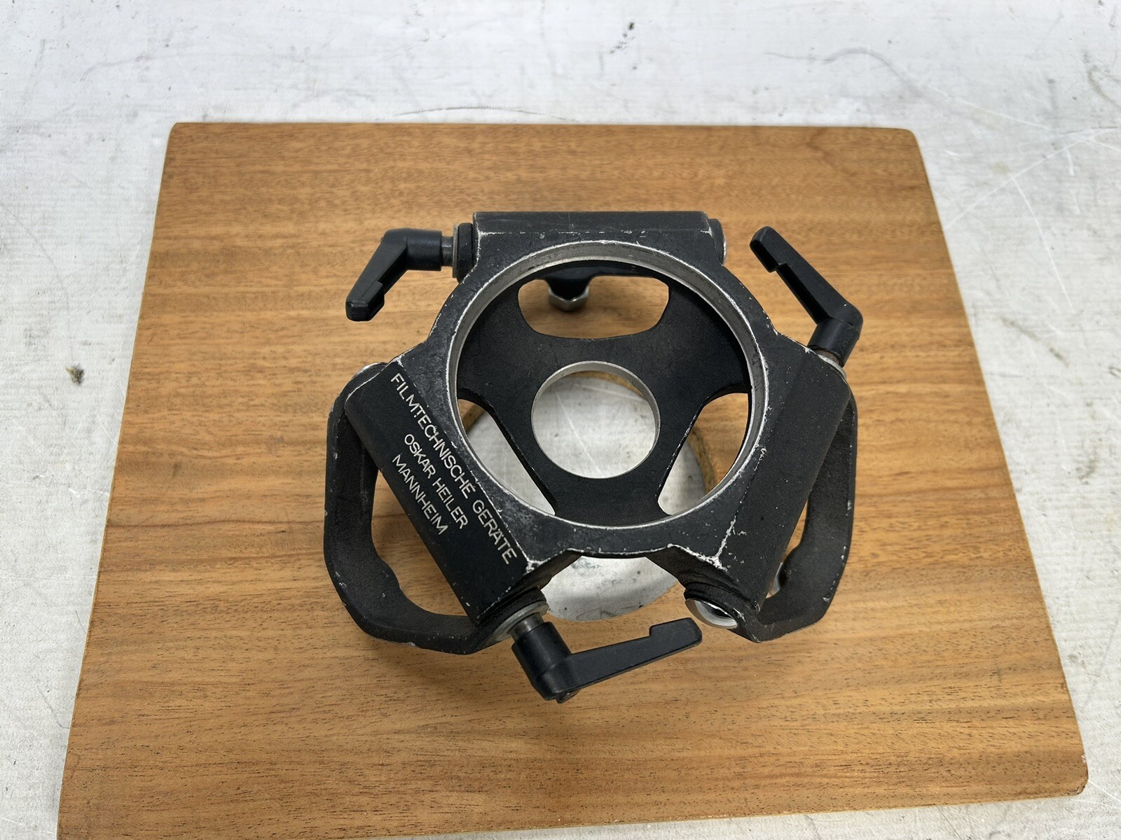 Oskar Heiler Hi Hat 100mm on Wooden Base