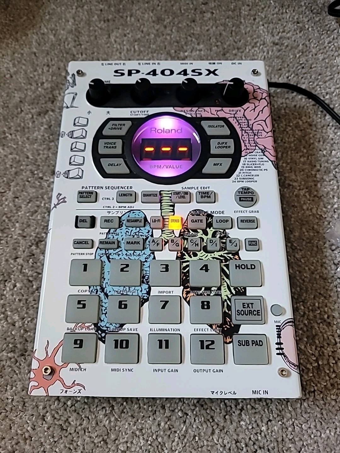 Roland SP-404SX Compact Linear Wave Sampler