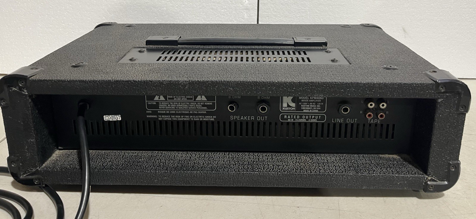 KUSTOM KPM4060 Mixer Amplifier