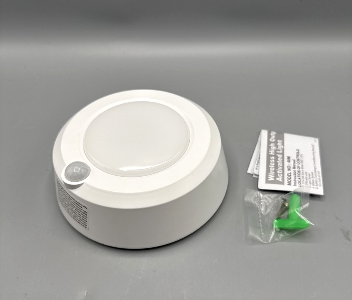 Light Motion Sensor Light Battery Operated Shower White
