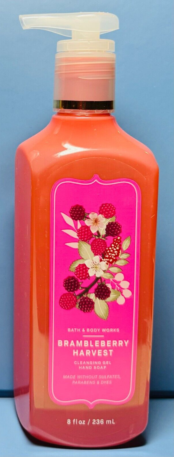 *NEW* BRAMBLEBERRY HARVEST ~ CLEANSING GEL SOAP ~ Bath & Body Works ~ SHIPS FREE
