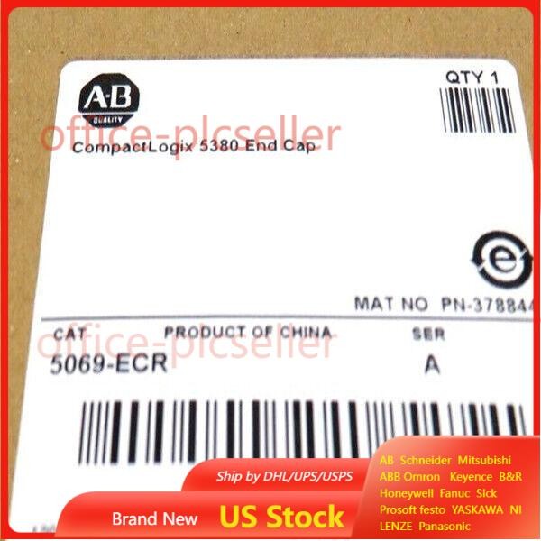NEW Allen-Bradley 5069-ECR COMPACT LOGIX 5380 END CAP 5069ECR US Free Tax