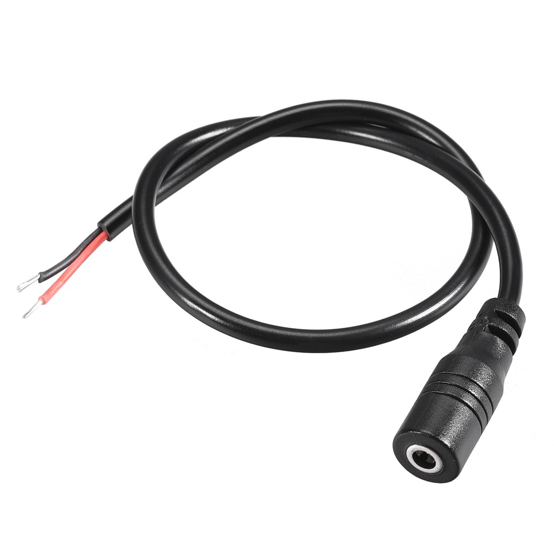 DC Power 3.5mm x 1.35mm 30cm Barrel Female Plug Connector Pigtail 3pcs