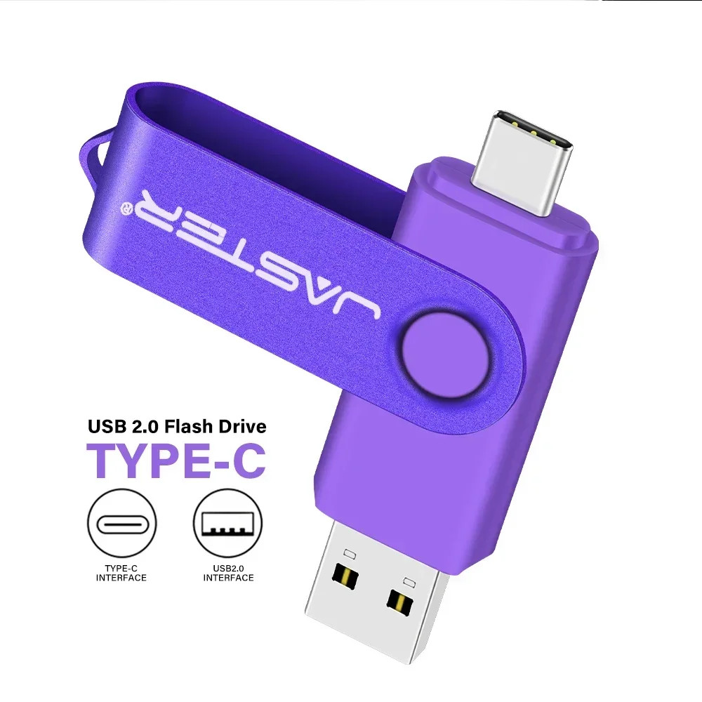 TYPE-C USB Flash Flash Flash 8GB Real Capacity Flash