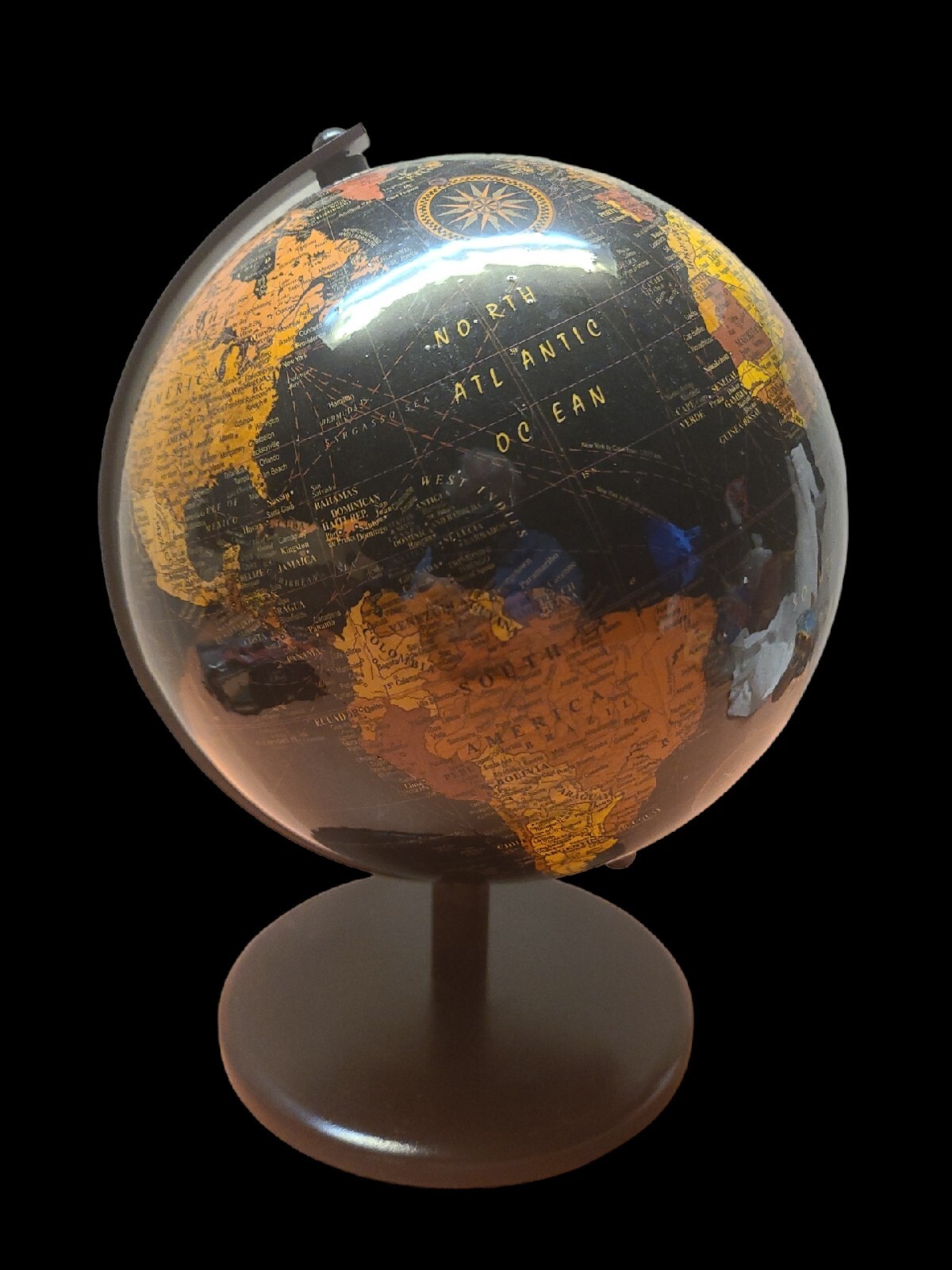 Decorative Black Globe
