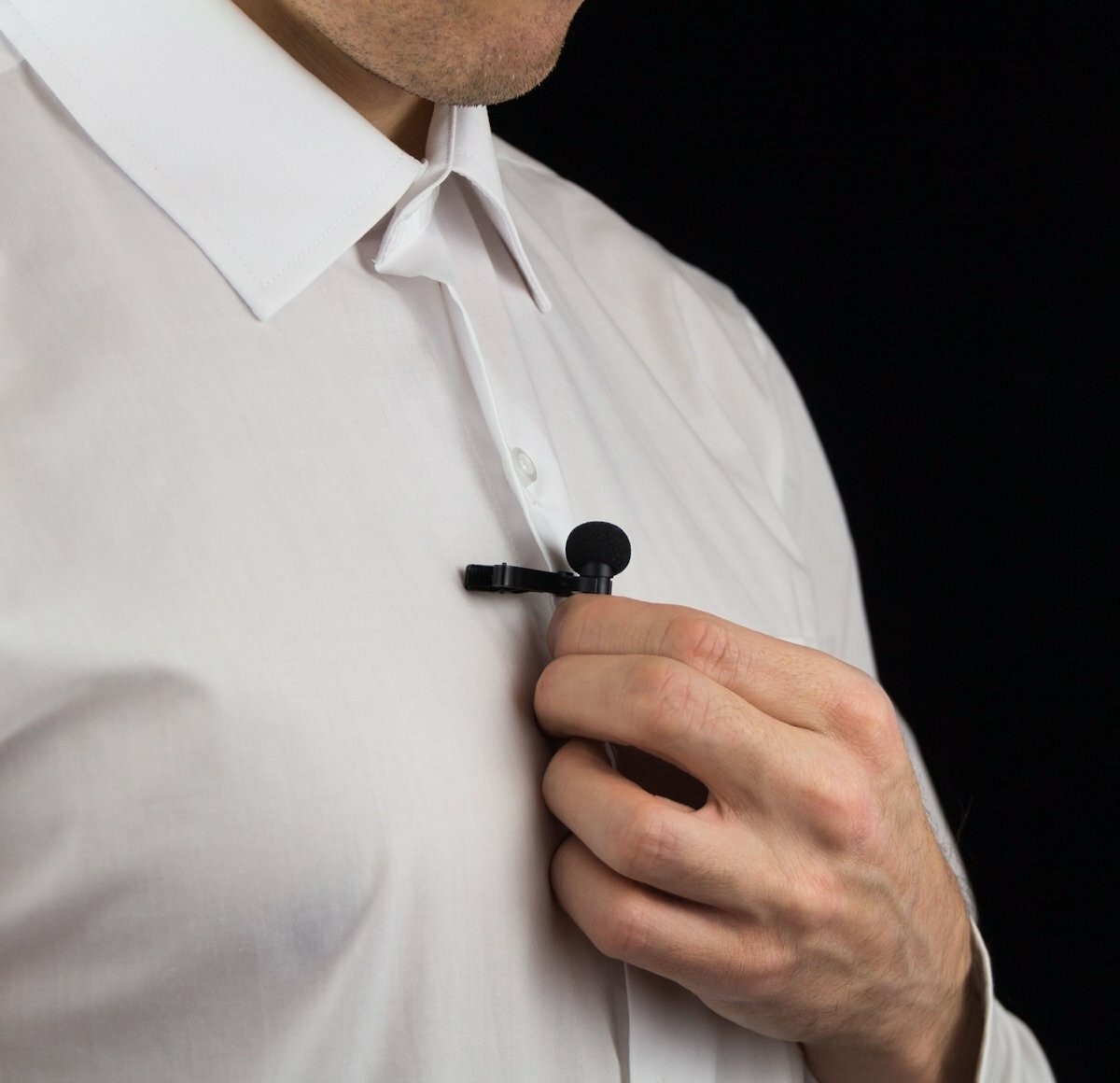 Comica corded Lavalier Microphone USB-C connector for smartphone audio video