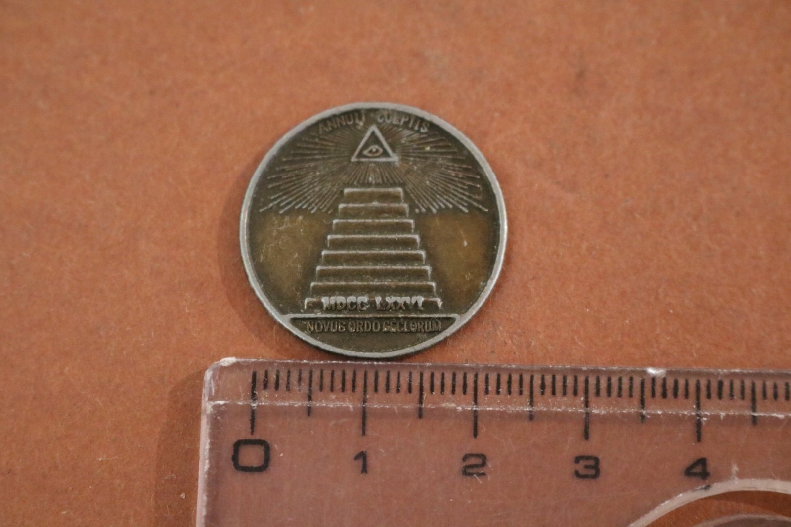 great old coin??  Great Seal of the United States of America Pyramid
