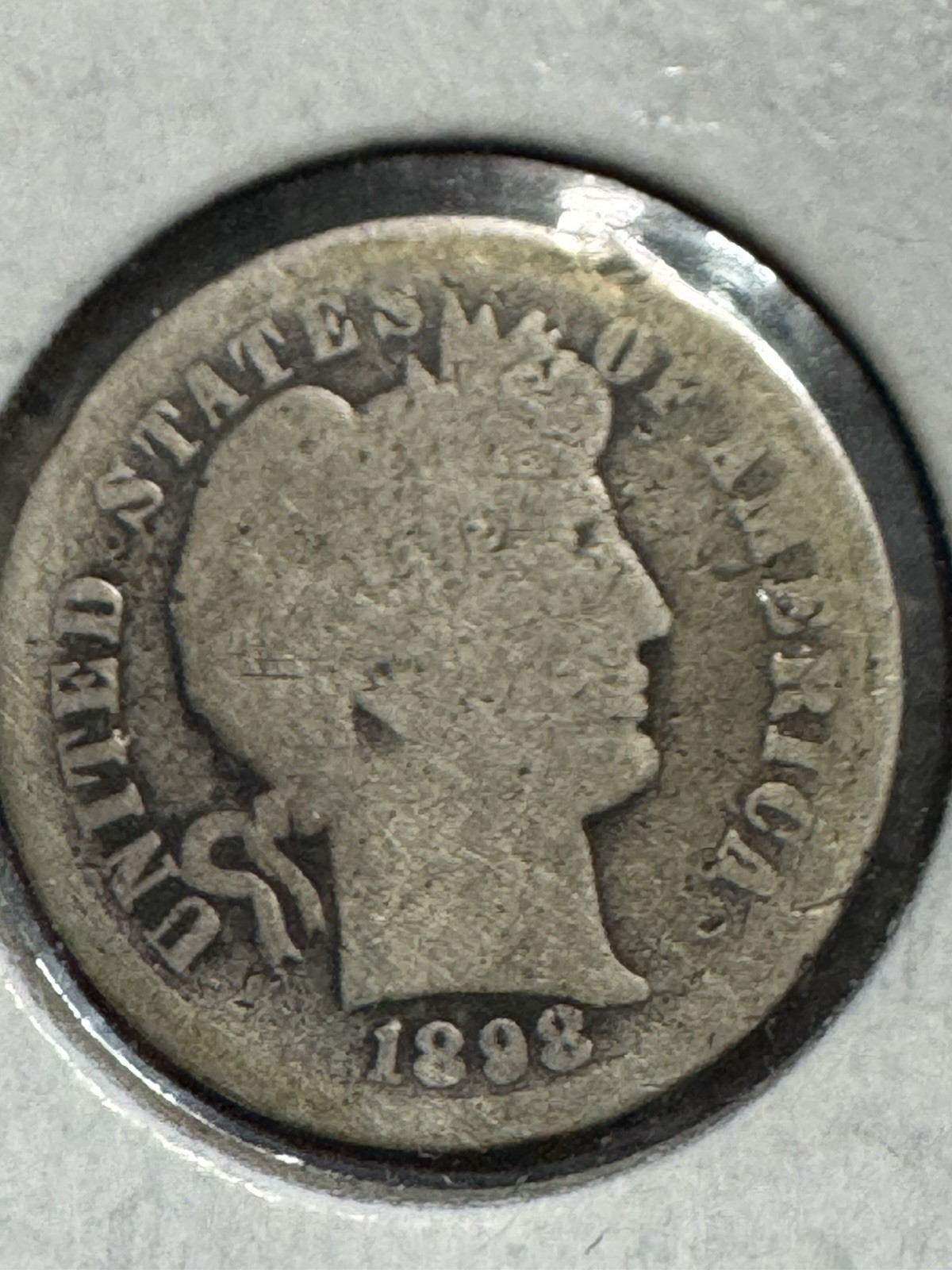 1898-o Barber Dime, Better Date, 99c shipping