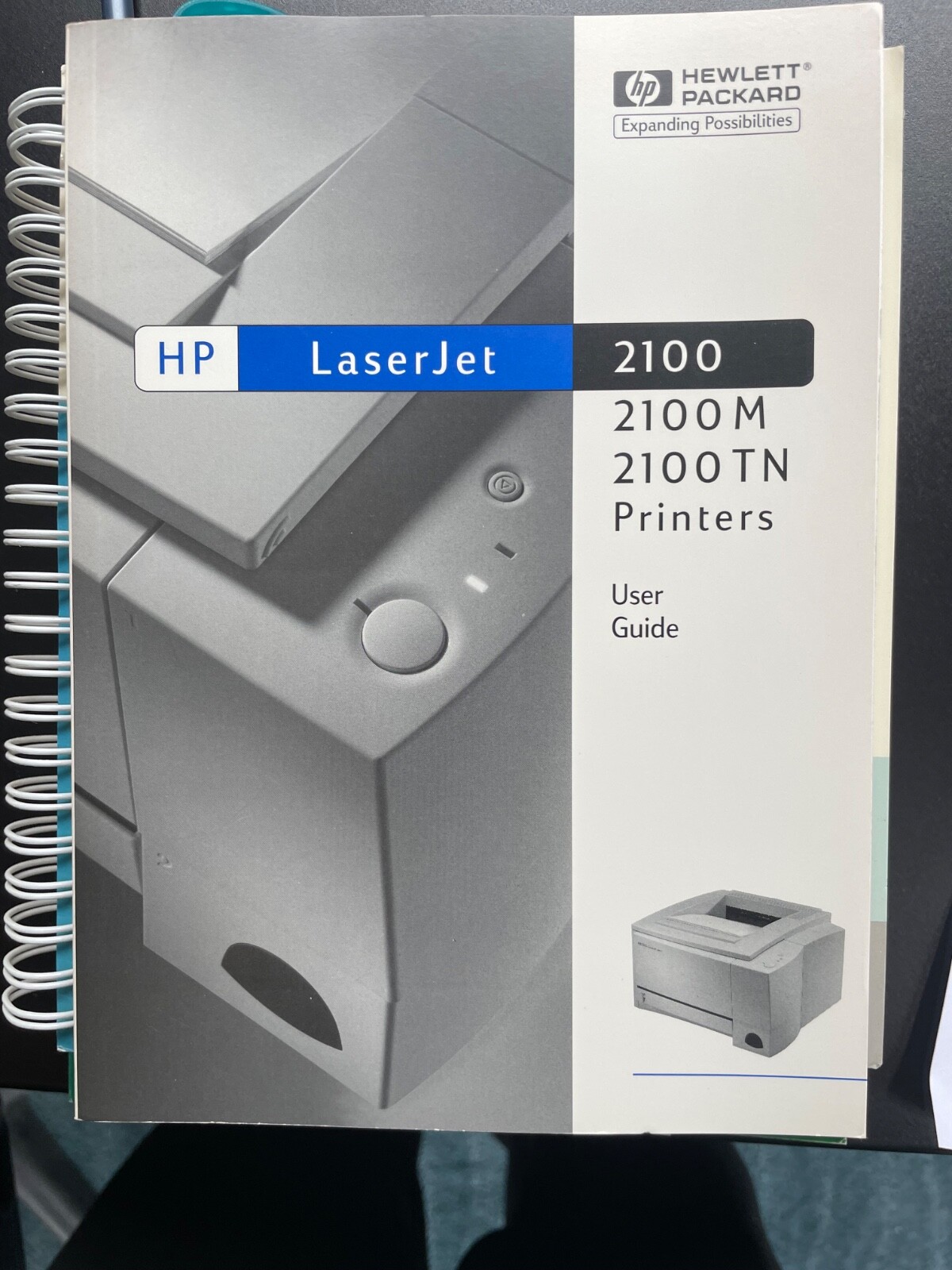 HP LaserJet 2100 2100M 2100TN Printers  User Guide