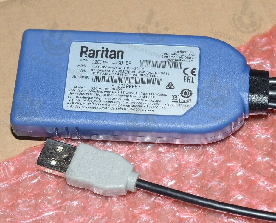 Raritan Dominion KX II Computer Interface Module-KVM Extender D2CIM-DVUSB-DP 1PC