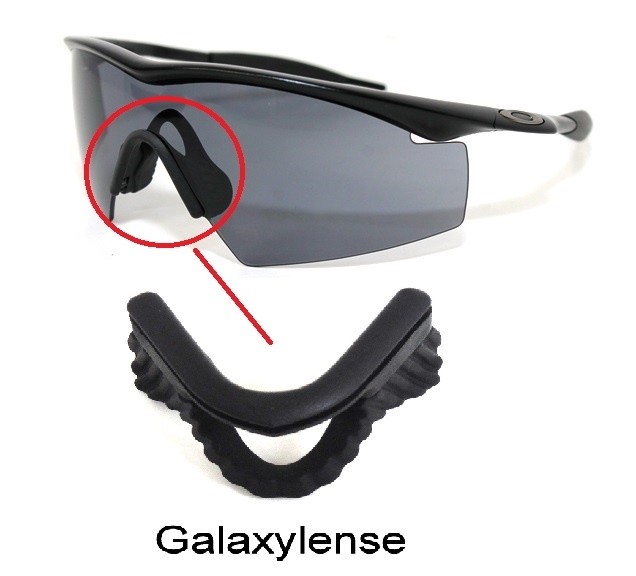 Galaxy Nose Pads For Oakley M Frame Hybrid/Heater/Sweep/Strike Black
