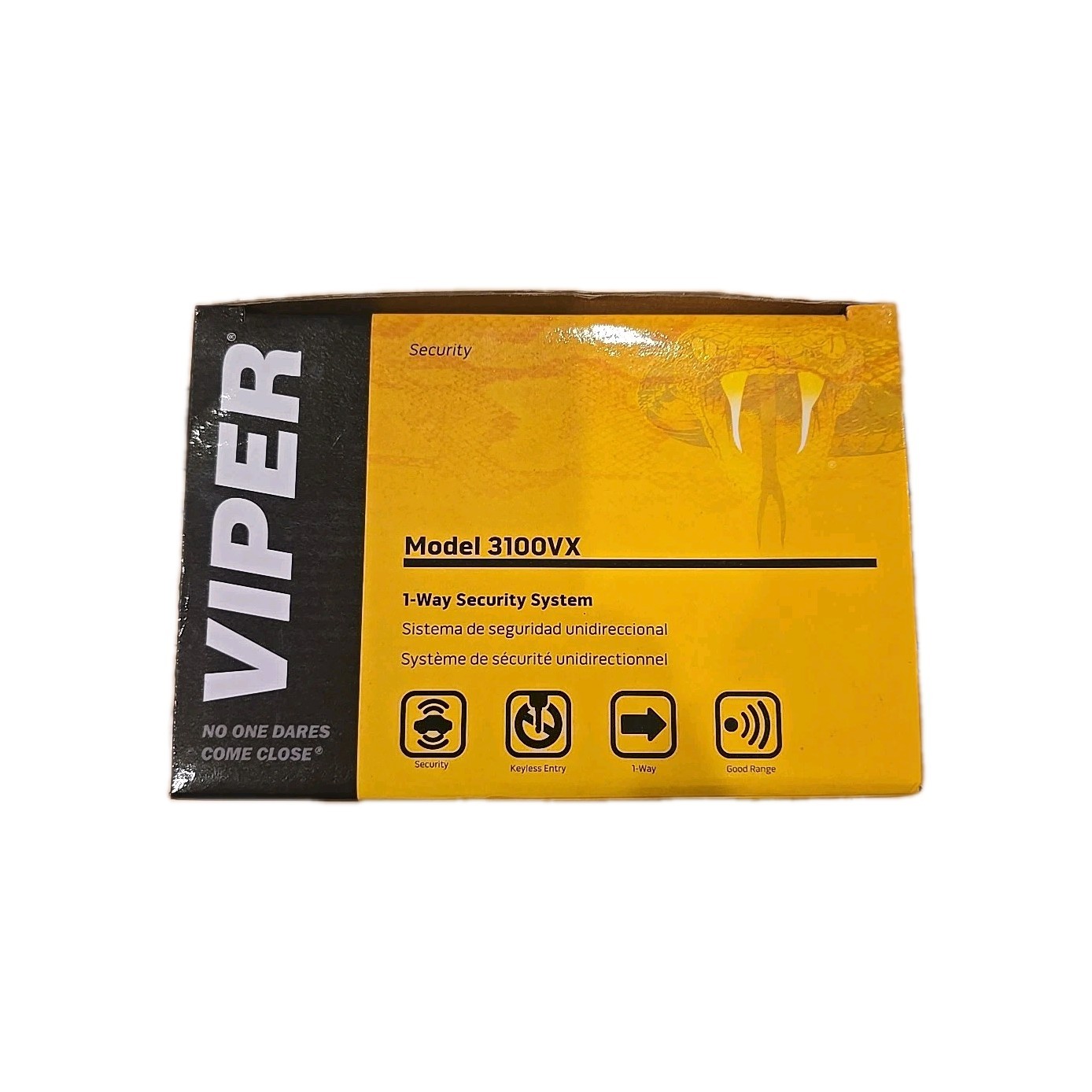 Viper 3100VX 1-Way Security System for vehicles.