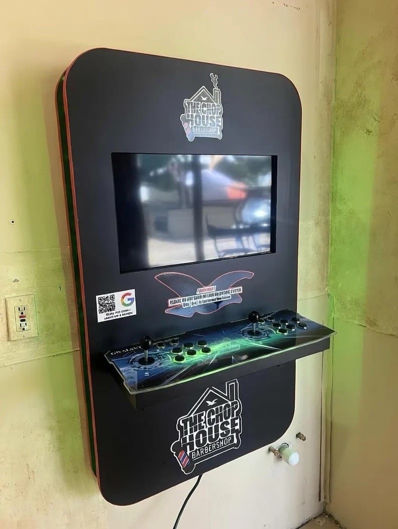 Custom Wall Mounted Arcade Unit