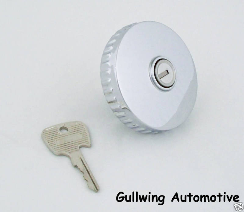 MERCEDES W108 W109 W111 W112 W113 W121 Chrome FUEL GAS CAP LOCK