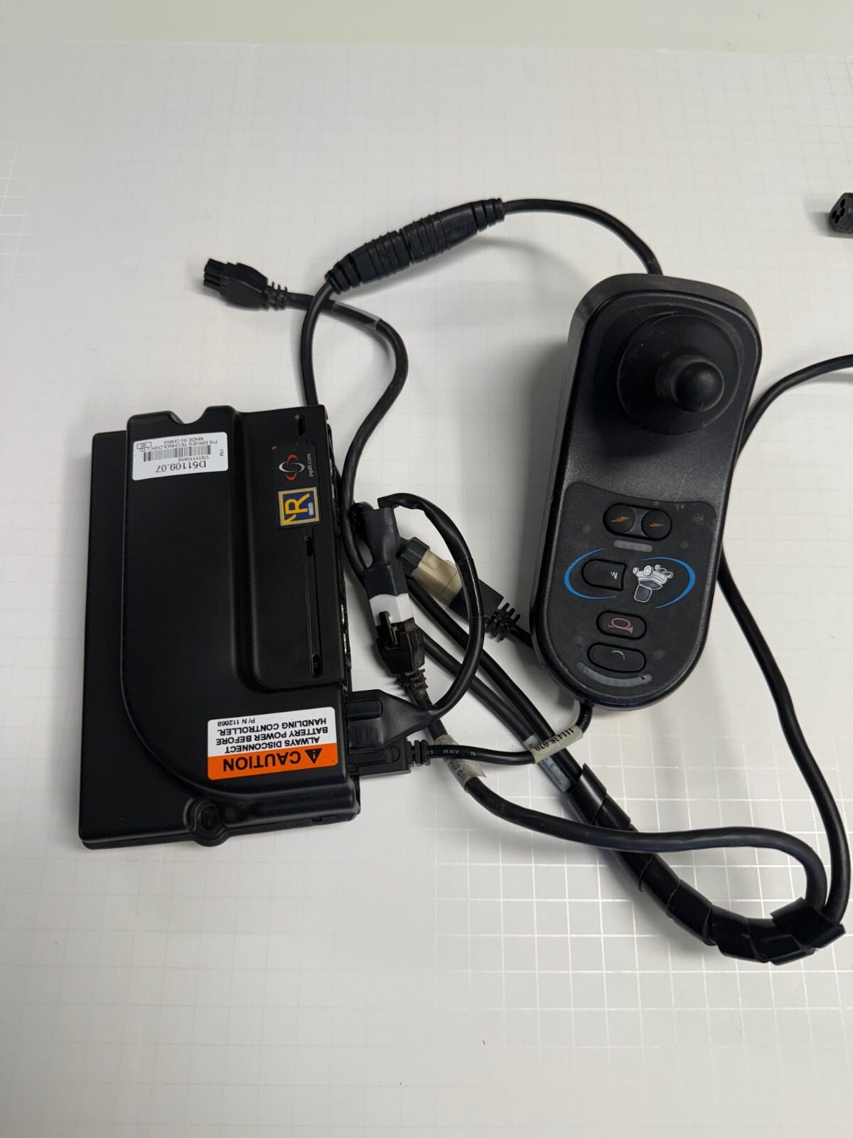 Sunrise Medical Quickie QM-710,  motor and Joystick Controller- for lot of two.