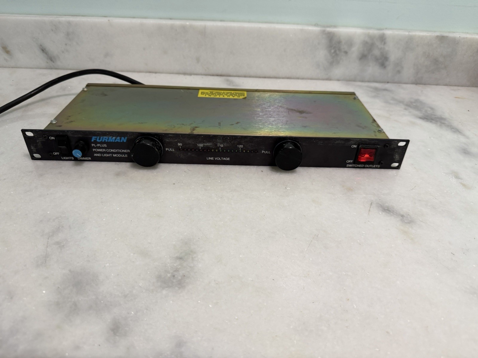 Furman PL8 Power Conditioner and Lights