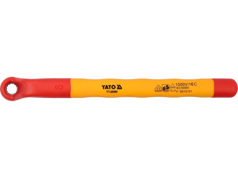 Yato Ring Spanner Fully Insulated 6mm VDE 1000V YT-20980