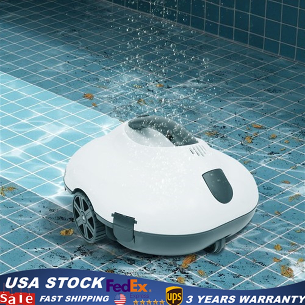 Robot Swimming Pool Vacuum Cleaner Cordless Wireless Smart Automatic Pool Wiper
