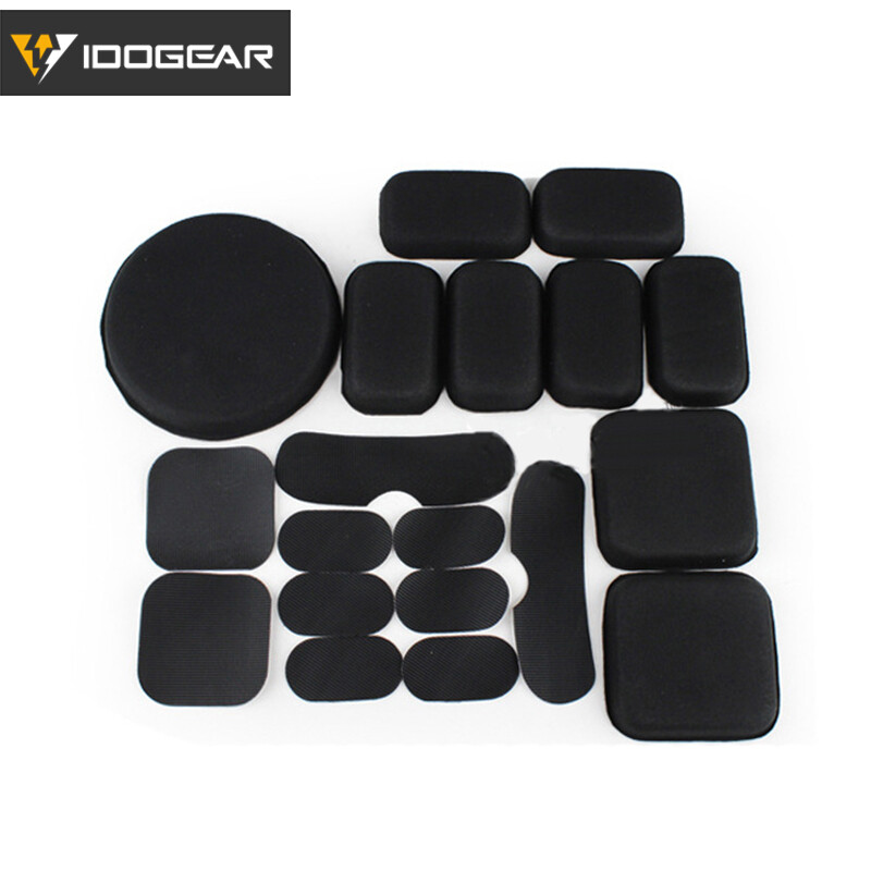 IDOGEAR Tactical Helmet Pads Sponge EVA Foam Cushion For Airsoft Helmet Military