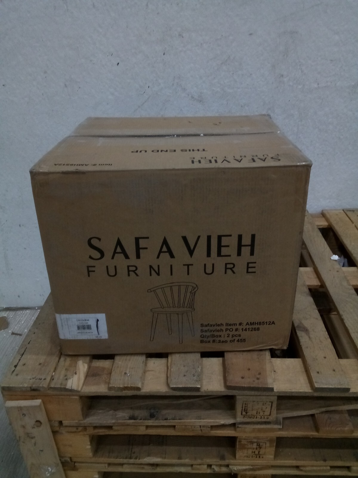 Safavieh BLANCHARD SIDE CHAIR, Reduced Price 2172723991 AMH8512A