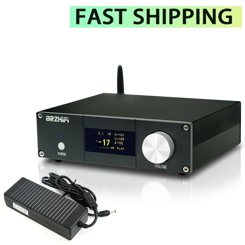 A600Y Bluetooth5.0 6-Channel Independent Power Amplifier 50Wx5+100W*1