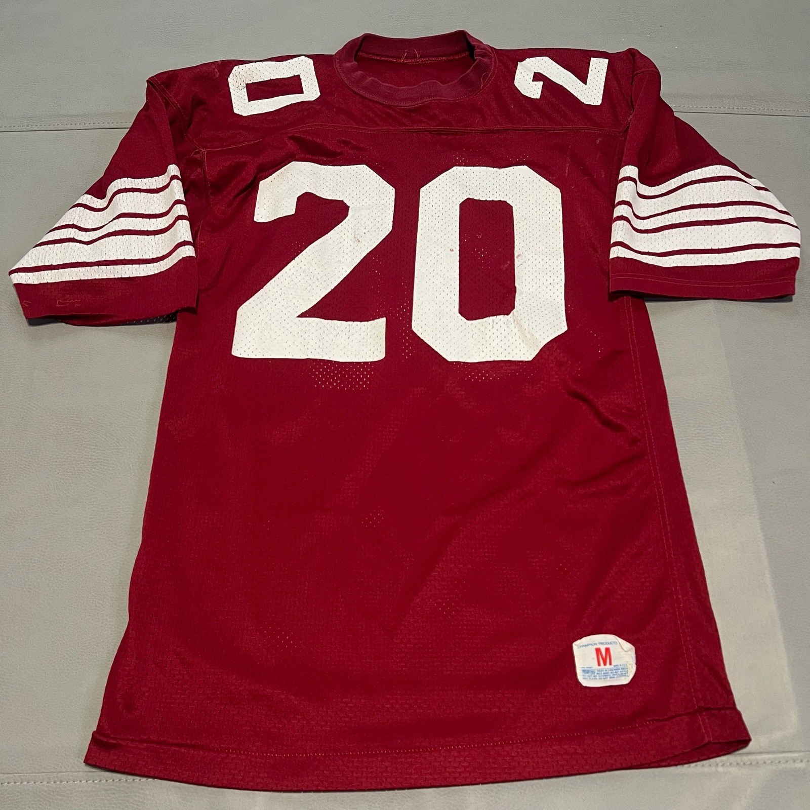 True VTG 70/80s Champion Football Jersey Maroon Texas A&M Aggies #20-M-USA-3300