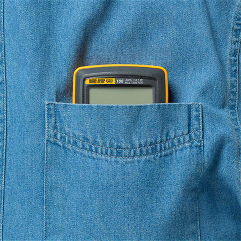 New FLUKE 106 F106 Palm-sized Multimeter AC/DC/Diode/R/C auto/manual