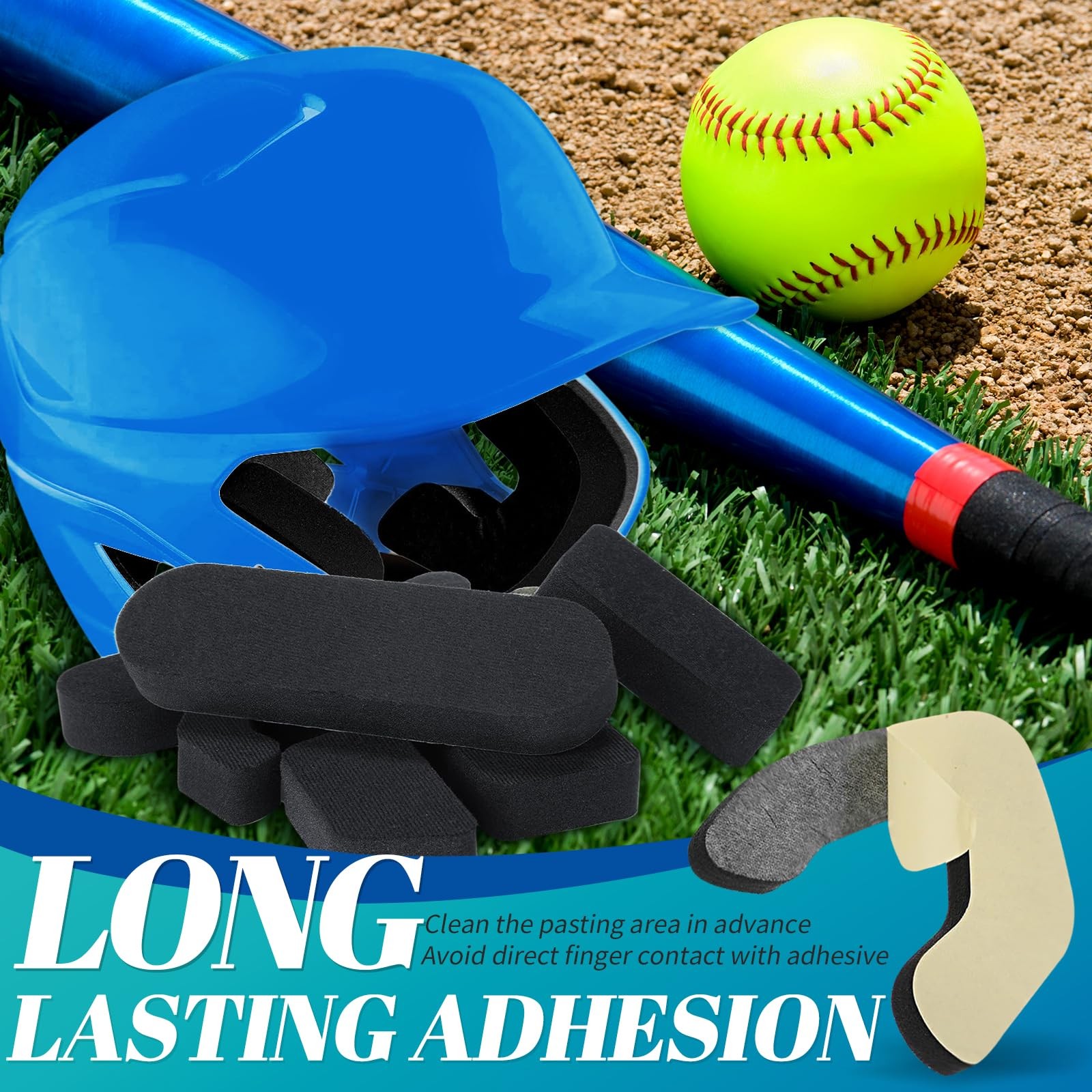 Helmet Padding Compatible with Easton Baseball Helmets, 0.79 inch Replacement