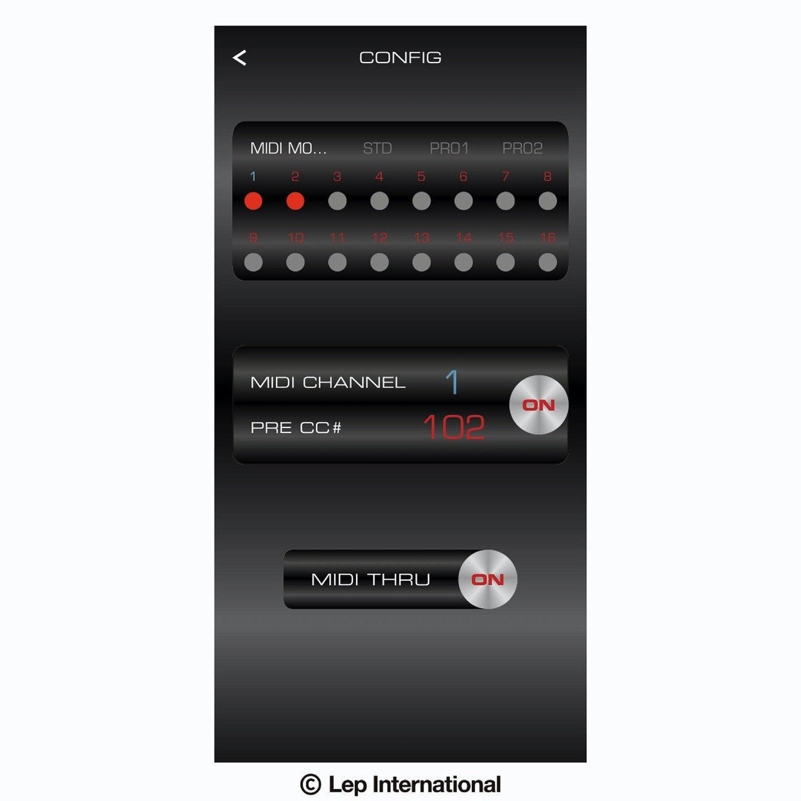 One Control Crocodile Tail Loop Wing OC-10W programmable MIDI Switcher Buffer