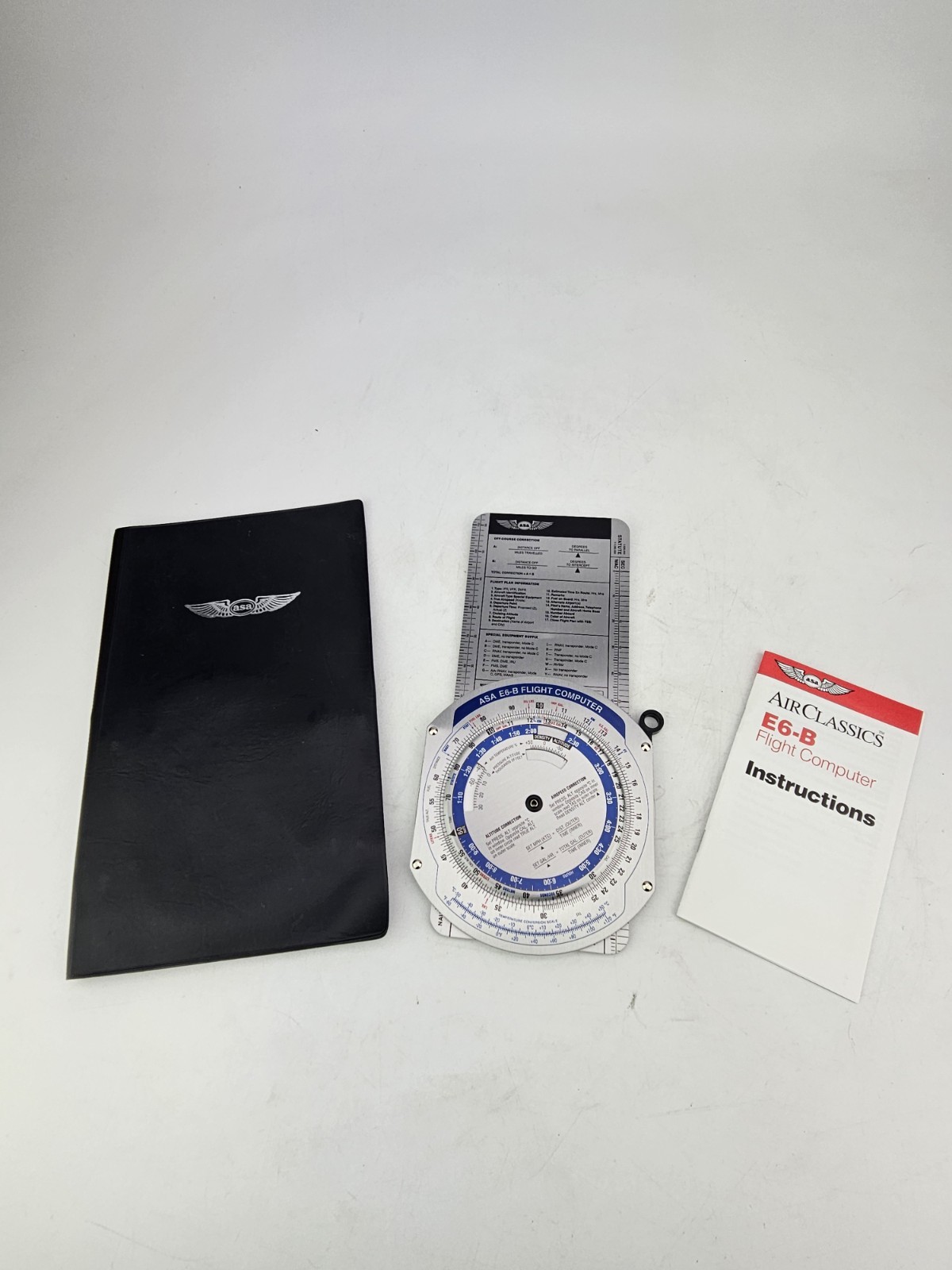 ASA E6B Manual Flight Computer (Aluminum)