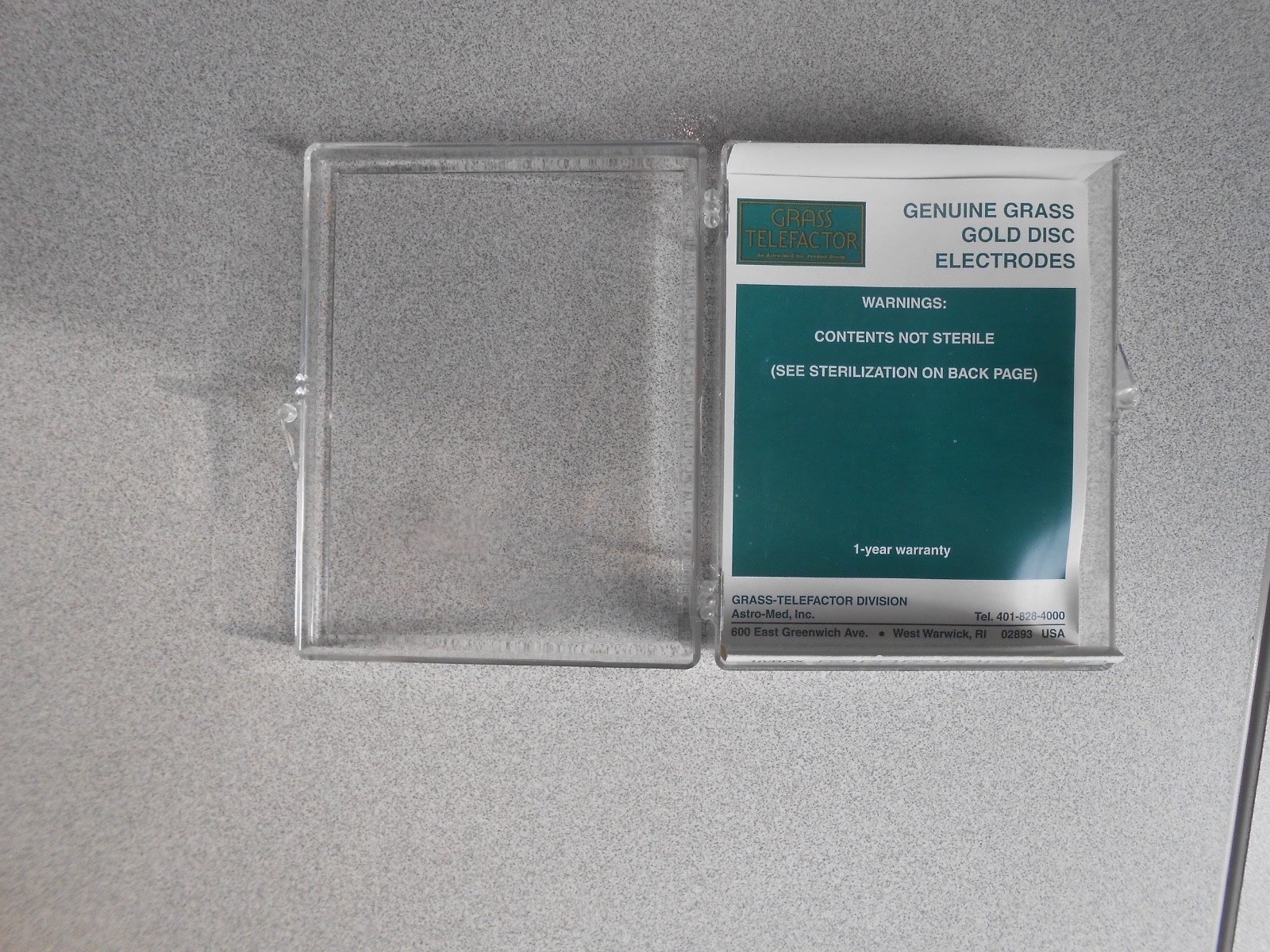 ~~F-E5GH GENUINE GRASS GOLD DISC ELECTRODES- case only~~