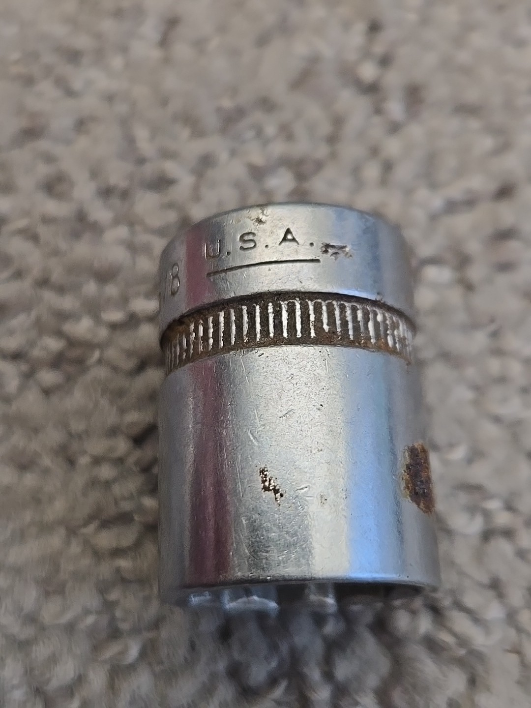 Duro Chrome -4420 5/8" 12pt Socket 3/8" Drive USA 4145