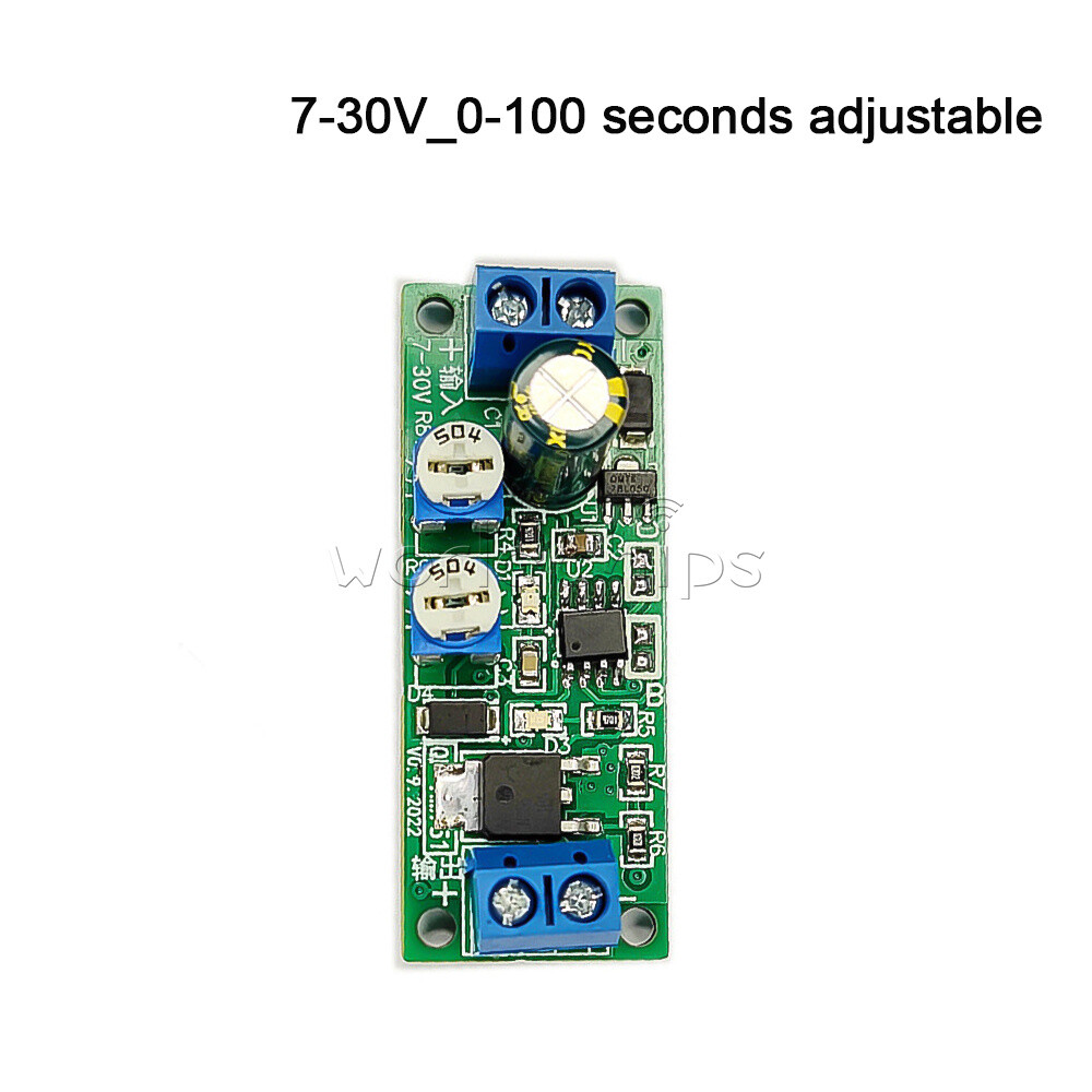 DC7-30V MOS Adjustable Cycle Timer Delay On/Off Switch Power Supply Relay Module