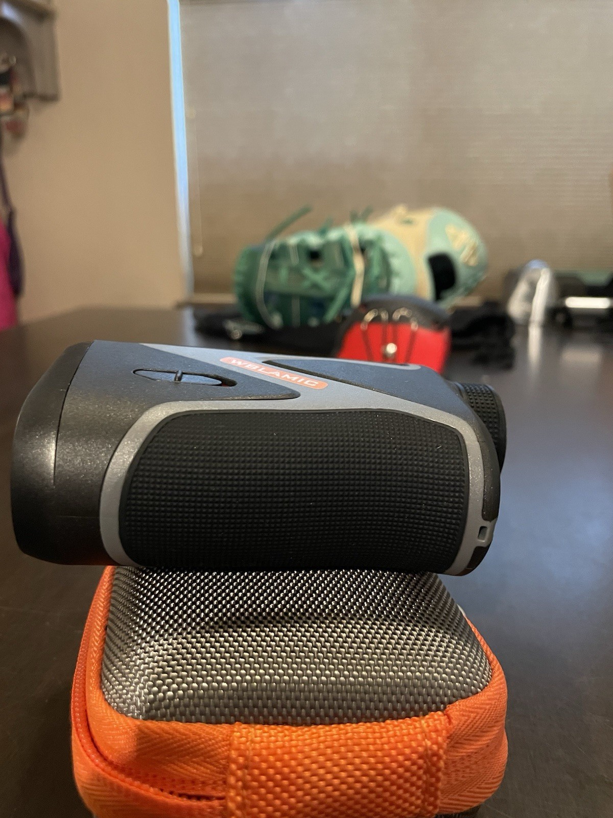 Wblamic Golf 1100 Yard Rangefinder No Charger Comes With Case