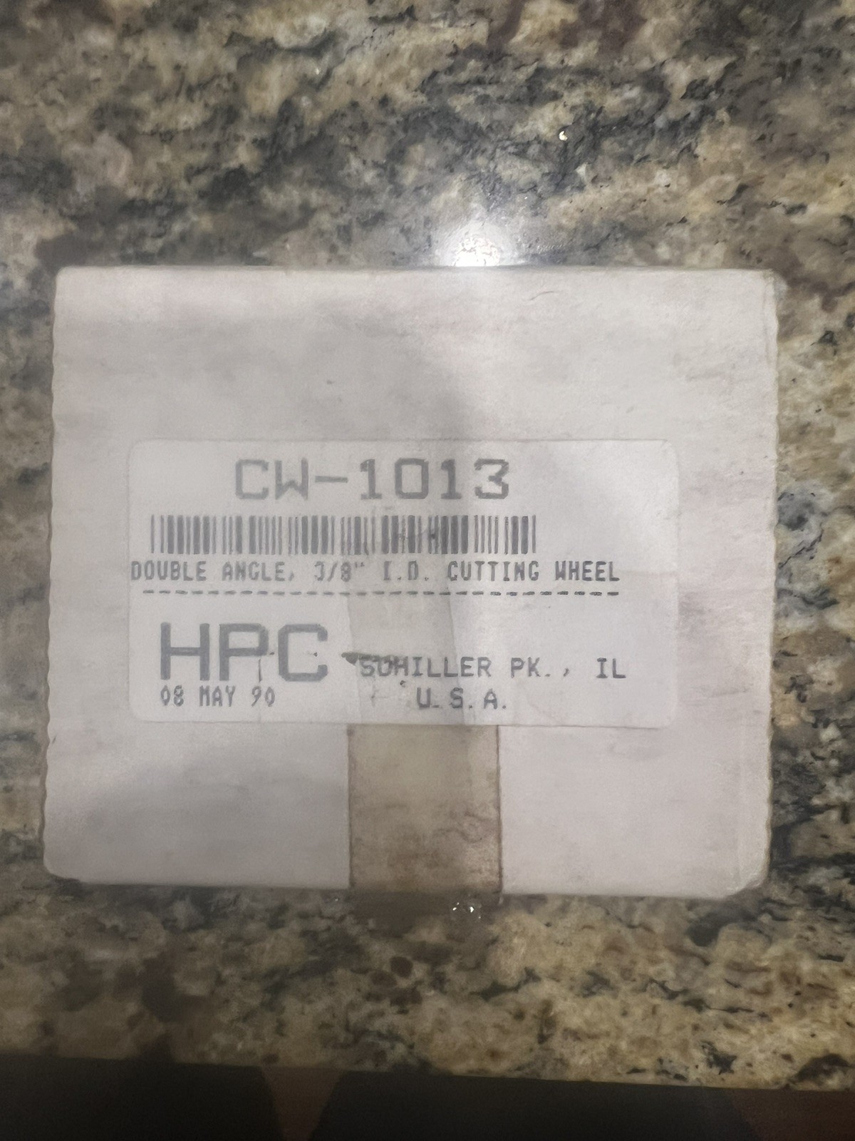 HPC Cutter CW-1013 Emhart High Security Double Angle 3/8