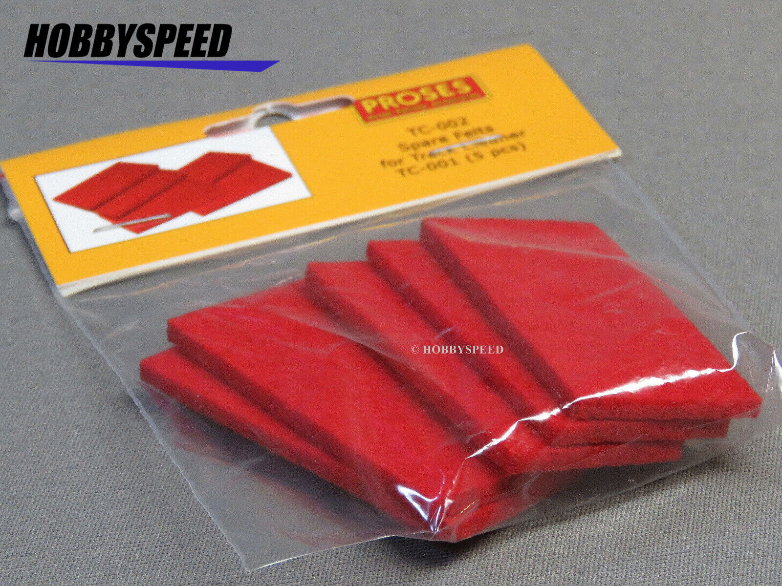 BACHMANN HANDHELD TRACK CLEANER REPLACEMENT PADS 5 pcs. felt N HO On30 BAC39014